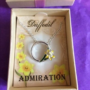 Daffodils Pendant Necklace